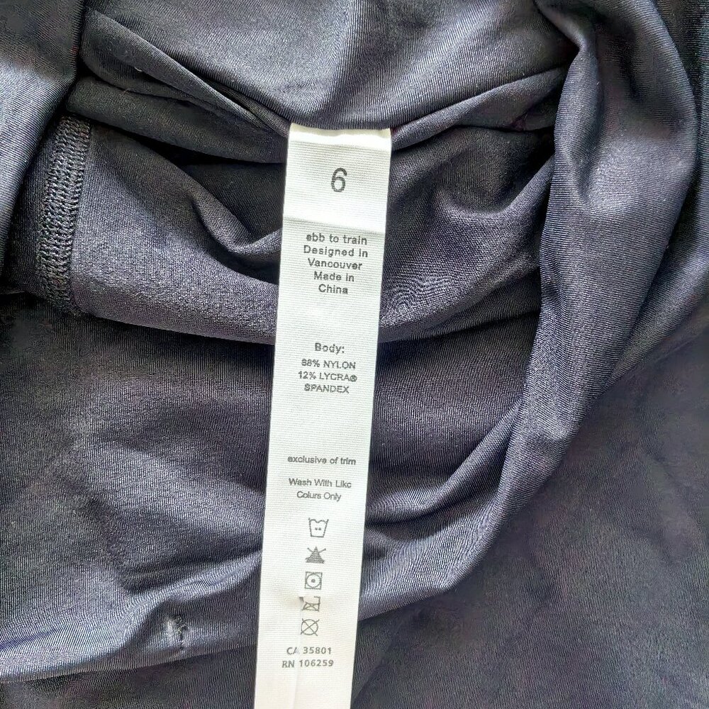 Lululemon Tennis Time Skirt High Waist Pleated Shorts Golf Pickleball size 6 - Picture 6 of 7